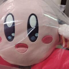最新カービィ一番くじ★B賞カービィぬいぐるみの画像