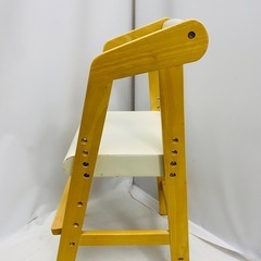 Kidzoo(キッズー) ハイチェアー キッズハイチェア ナチュラル 木製 ベビー用品 KDC-2943 キッズーシリーズの画像