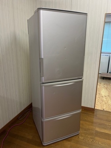 i 激安3ドア！SHARP 350L どっちもドア SJ-WA35X-S 2012年 家電 キッチン家電 冷蔵庫