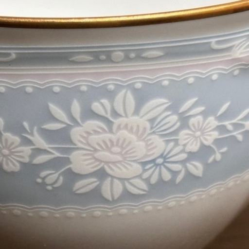 s0928607 未使用品 Noritake ノリタケ カップ&ソーサー 5点セット レースゴールド ブランド 食器 コップ 皿 花柄