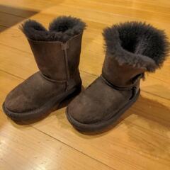 アグー　UGG ブーツ　18センチくらいの画像