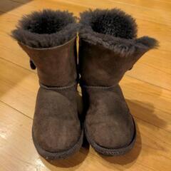 アグー　UGG ブーツ　18センチくらいの画像