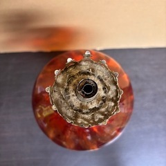 s0928608 ランタン アンティーク 当時物 レトロ オイルランプ アルコールランプ ランプ テーブル照明 インテリア ガラス 中古品の画像