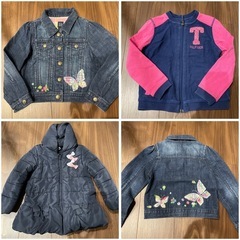 🐲受付中🐲110cm女の子アウターセットの画像