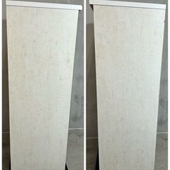 ニトリ キャビネット 食器棚 
リズバレー 2枚扉の画像