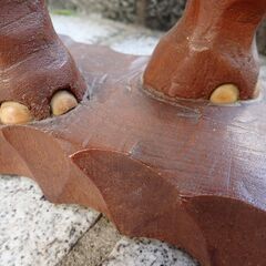 木彫りの象　オリエンタルの画像