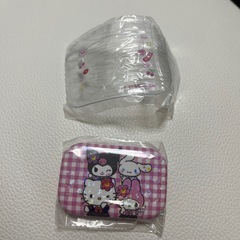 サンリオ　ガチャガチャ　缶バッジの画像