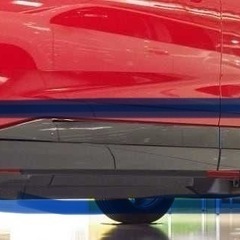 TOYOTA ラブフォー アドベンチャー 50系　純正ロッカーモール サイドモール　の画像