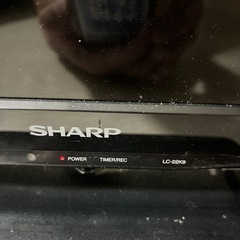 シャープ液晶テレビ22インチ　LC-22K9の画像