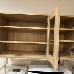 食器棚 キッチンラック レンジラック おしゃれ 94幅 ごみ箱上ラック 収納ラック ゴミ箱上食器棚の画像