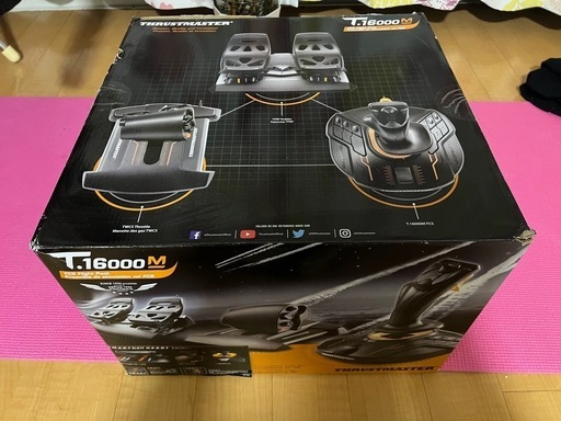 スラストマスター T.16000M FCS Flight Pack  ジョイスティック、スロットル、ラダーペダル