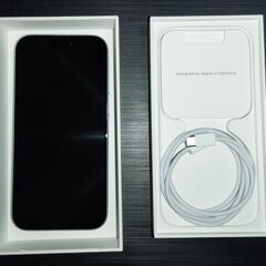 極美品 iPhone 15 128GB ブルー SIMフリー M...