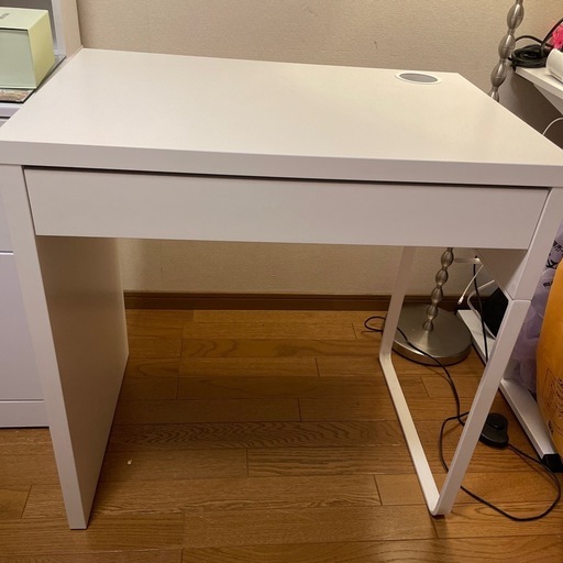 IKEA 白　シンプルデスク