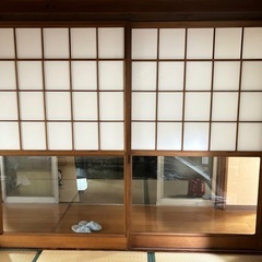 雪見障子(障子2枚セット)の画像