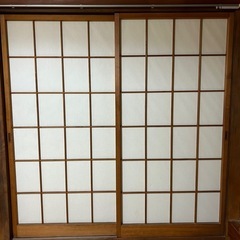障子・約一間分