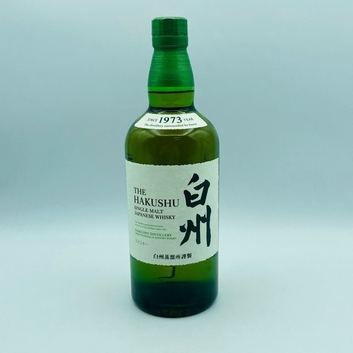 a0922605 サントリー 白州 シングルモルト ウィスキー SUNTORY HAKUSHU 700ml 43% 国内製造 白州蒸溜所 お酒 入手困難 未開封
