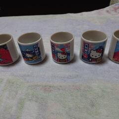 キティ富士山ミニ・湯呑みの画像