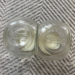 【あげます】IKEA 小物入れ　調味料瓶の画像