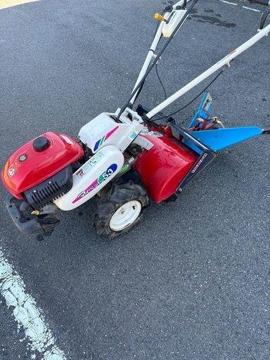 耕うん機 イセキ KCR53 マイペット53 4.3馬力 デュエットロータリー 培土機セット ！美品・動作OK 家庭菜園に♪