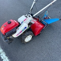 耕うん機 イセキ KCR53 マイペット53 4.3馬力 デュエットロータリー 培土機セット ！美品・動作OK 家庭菜園に♪の画像