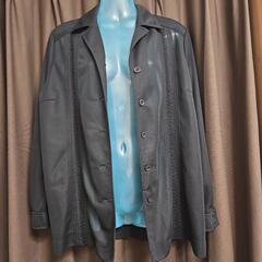 【美品】黒透けブラウスLサイズ！の画像