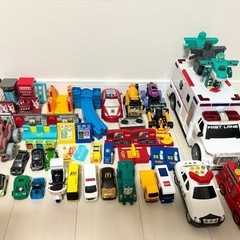 車セットトミカプラレール救急車パトカー消防車いろいろセット
