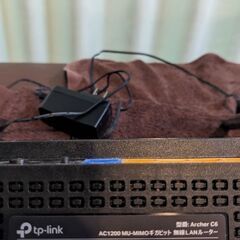 TP-Link AC1200 MU-MIMOギカビット 無線LANルーター Archer C6 USED品 TP-Linkの画像