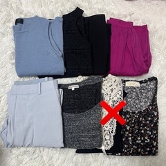 レディース服　まとめ売り 8点　タンクトップ　スカート　パンツ　...