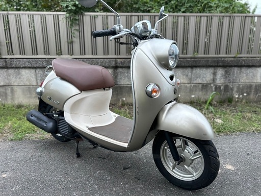 ⭐️ビーノ低燃費4ストモデル⭐️キャブレーターオーバーホール済み⭐️バッテリー・プラグ・グリップなど新品交換済み⭐️50cc原付スクーター⭐️