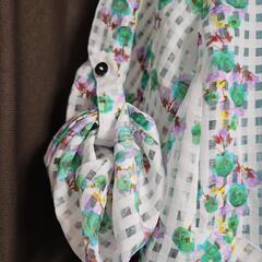 【未使用美品】レトロブラウス！M～Ｌ表記！の画像