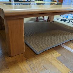 こたつテーブル　YUASA製の画像
