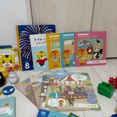 ベネッセこどもちゃれんじぷち、ぽけっと、ほっぷ知育玩具絵本セット