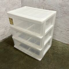 【ジモティ限定特価】 【SANKA】 サンカ 3段 ワイドチェス...