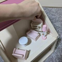 ミニチュア　ドールハウスの画像