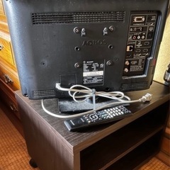 早い者勝ち テレビ テレビ台 セットの画像