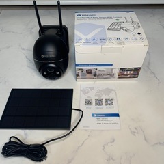 購入者決定　値下げ　ソーラー電池式　wi-fi防犯カメラ