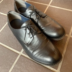 黒短靴の画像
