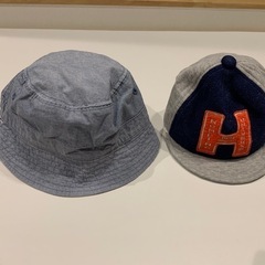 ベビー用　帽子　2着セット