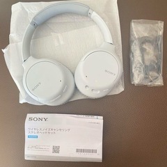 SONY 
ノイズキャンセリングヘッドホン WH-CH710N