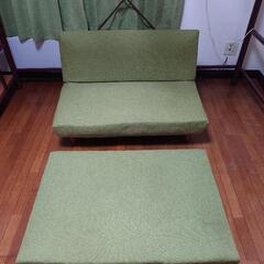 ‼️ソファベッド値下げしました！シミあり