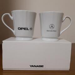 新品　ヤナセ オペル メルセデス・ベンツ マグカップ
