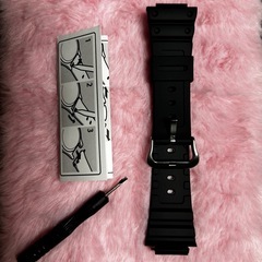 G-SHOCK用交換ベルト BL-M0032P-JR ブラック 付属品ありの画像