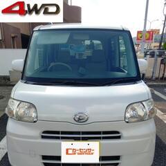 🔵【車検取立て4駆】 24年式DAIHATSU タントＸ 4WD...