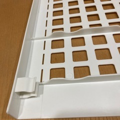 ダイソーつっぱりポール用棚の画像
