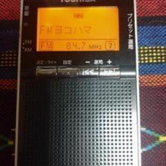 【簡単選局】放送局が文字で見える　ラジオ　簡単チューニングの画像
