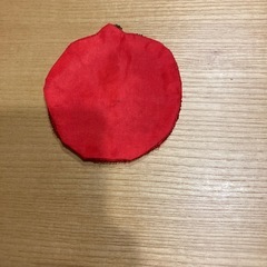 いちごビーズコースターの画像