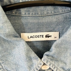 LACOSTE デニムシャツの画像
