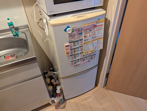 (送料無料！)冷蔵庫☆東京23区は送料と設置無料！(型番NR-B142J)ナショナル・パナ
