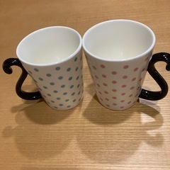 ねこペアマグカップの画像