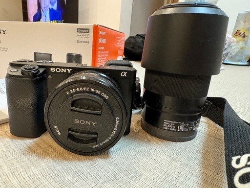 SONYα6100 Iダブルズームレンズキット